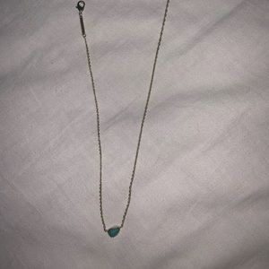 Kendra Scott necklace teal
